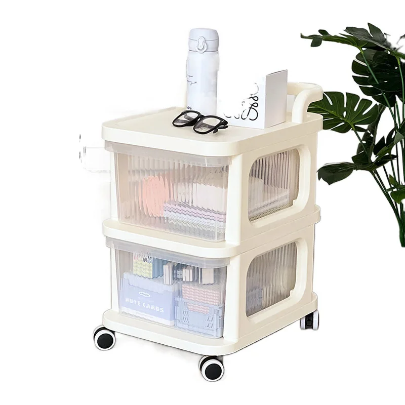 

trolley snacks cream wind rack floor removable storage rack products storage cabinet