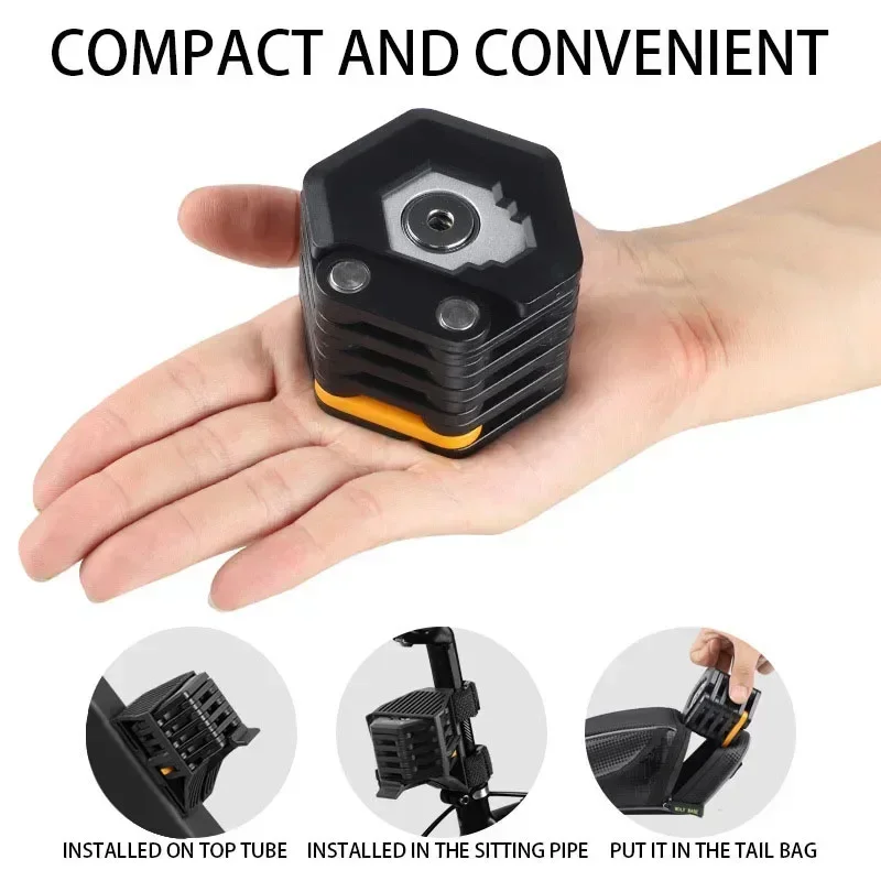 Anti-theft Key Lock Mountain Bike Electric Car Chain Lock Motorcycle Battery Car Folding Lock Bicycle Accessories