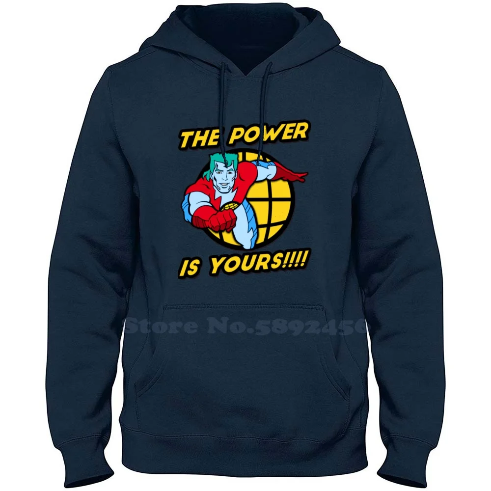 Captain Planet T-Shirtcaptain Planet Flying 100% Pure Cotton Hoodie Captain Planet T Shirtcaptain Planet Flying