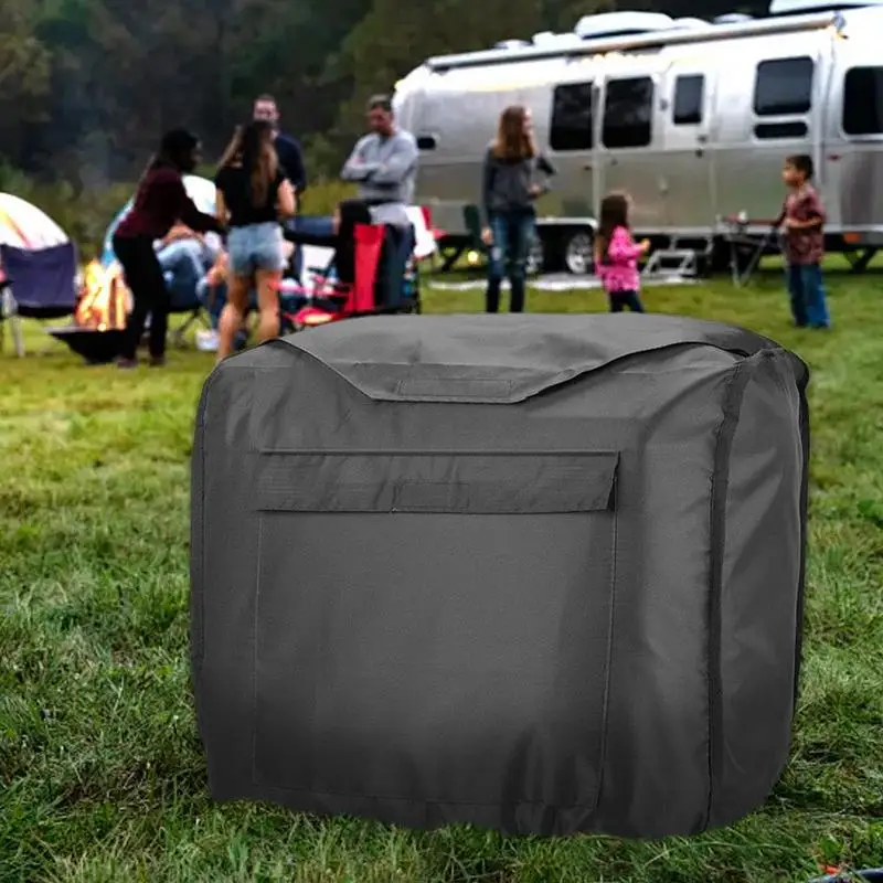 Portable Generator Cover Generator Protector Rain Shelter Dust Cover Waterproof Protective Cover Weatherproof Generator