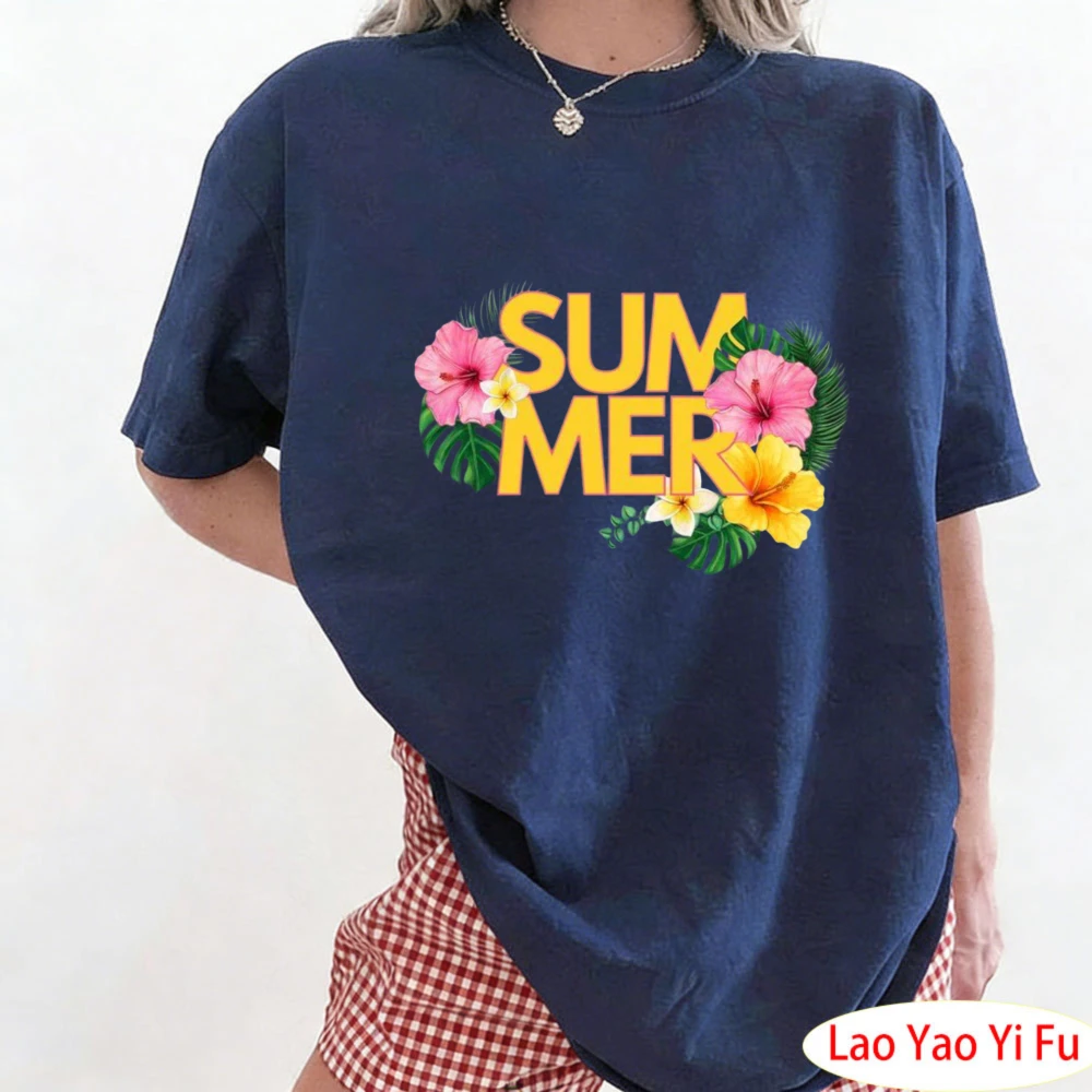 Summer Tropical Floral T-Shirt - đánh giá và giá Summer Clothing Resort