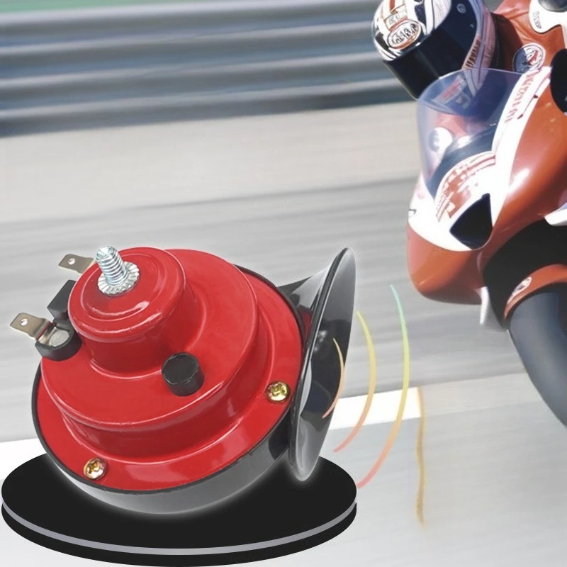 300 ديسيبل آلة تنبيه السيارة: 12 فولت القرن الحلزون الكهربائي ، الهائج الصوت الهواء القرن ، لشاحنات دراجة نارية السيارات 2 قطعة جديد #2