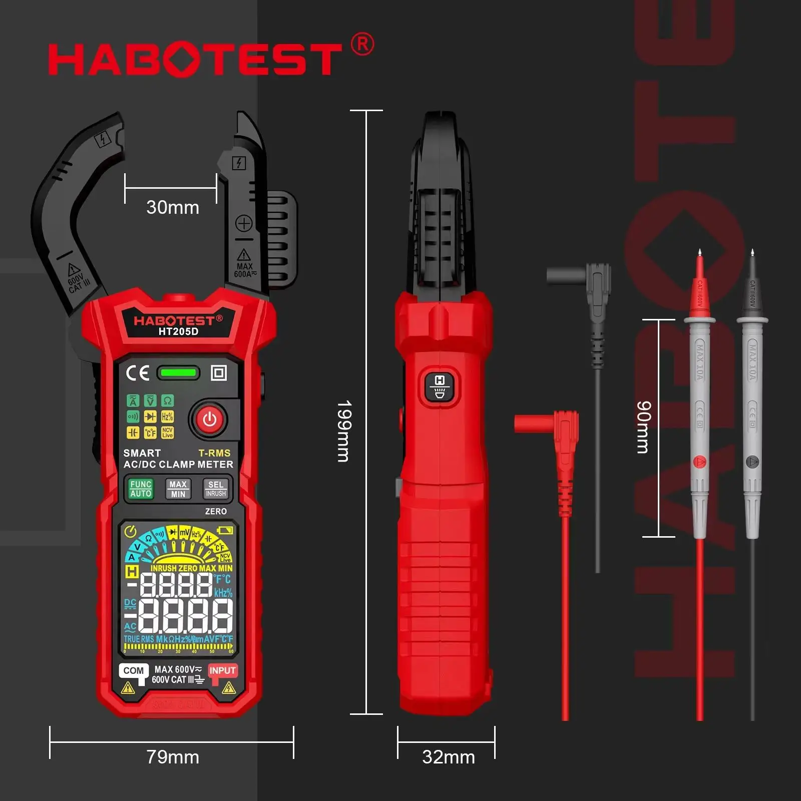 Thumbnail 2 - #1 Trending Clamp Meter Multimeters Right Now