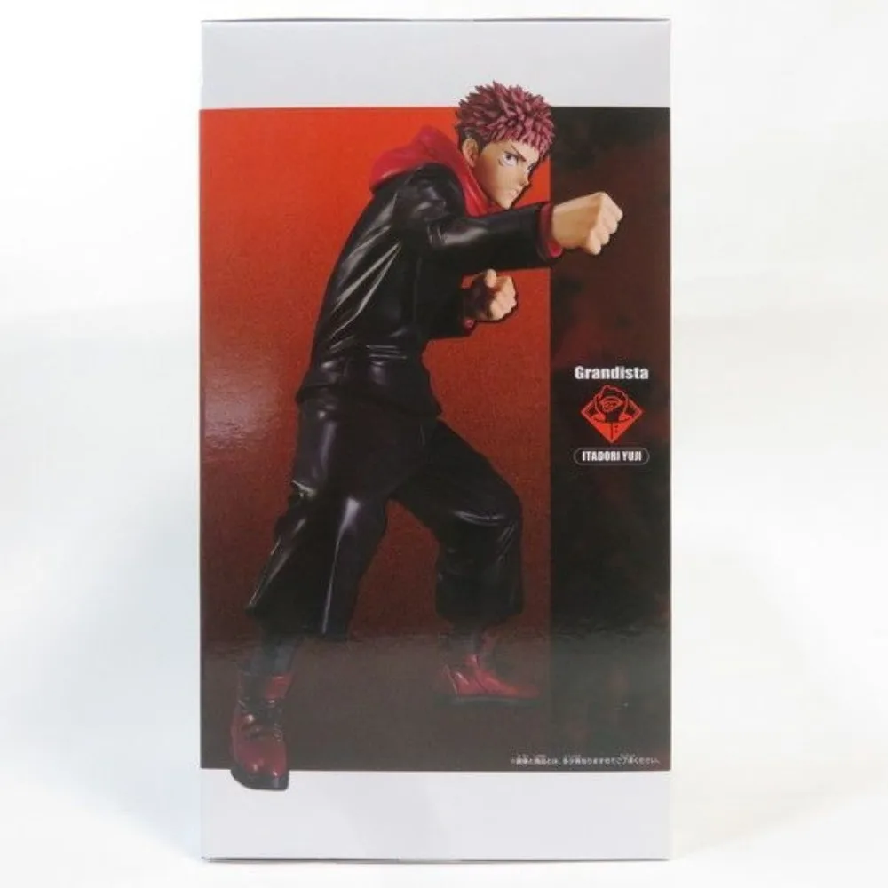 متوفر في المخزون بانداي الأصلي حقيقية بانبريستو أنيمي Jujutsu Kaisen Grandista Itadori Yuji 22 سنتيمتر مجموعات نموذج أرقام لعبة هدية