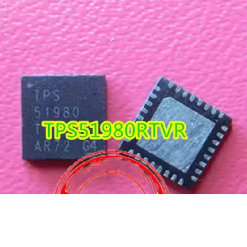 5PCS TPS51980RTVR QFN‑32 SMD Multi‑Phase Buck Controller IC Notebook CPU Power Management Chip Electronic Components
