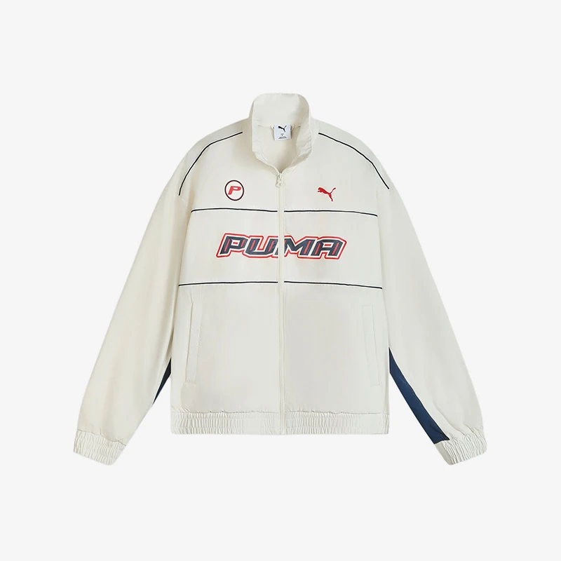 Puma genuine men's and women's loose sports fashionable windproof long sleeved jacket jacket 636308-57