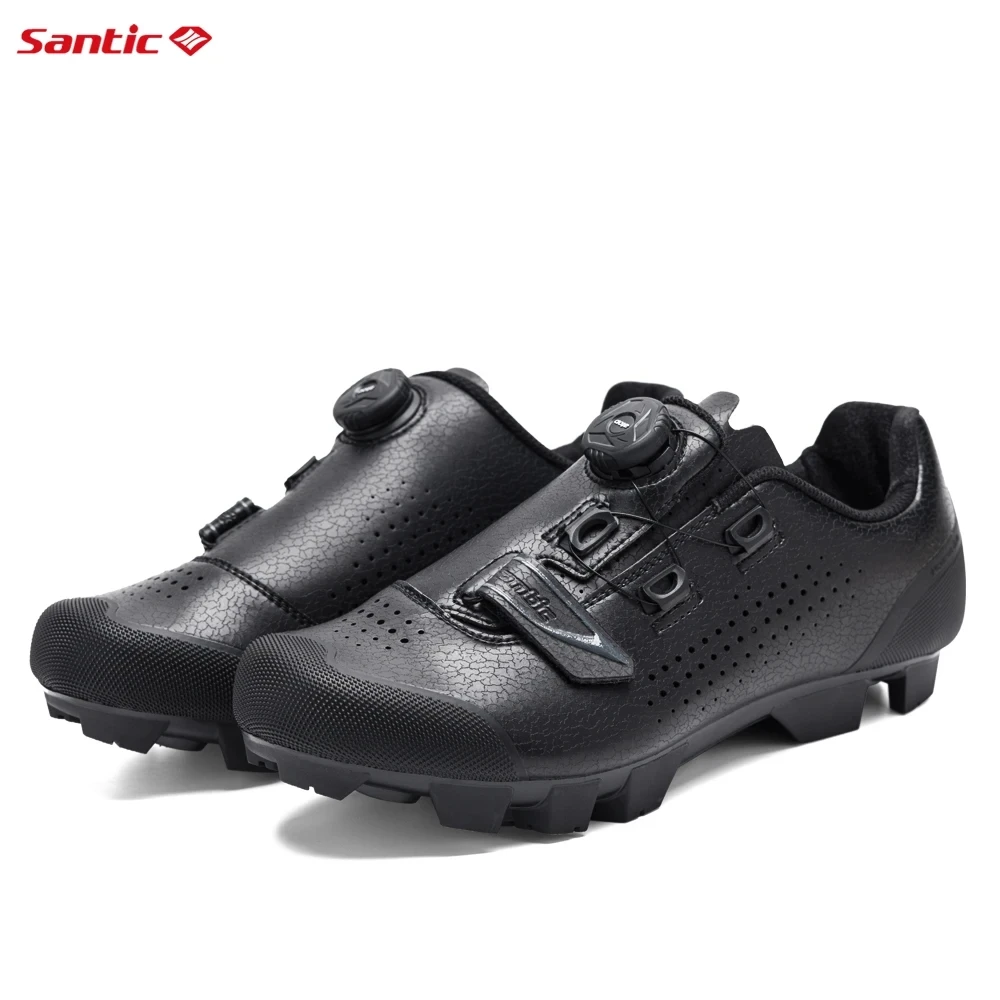 

Santic 2023 New Cycling Shoes MTB Bike Shoes PU Upper Nylon Sole Bicycle Cycling Shoes For Men and Women