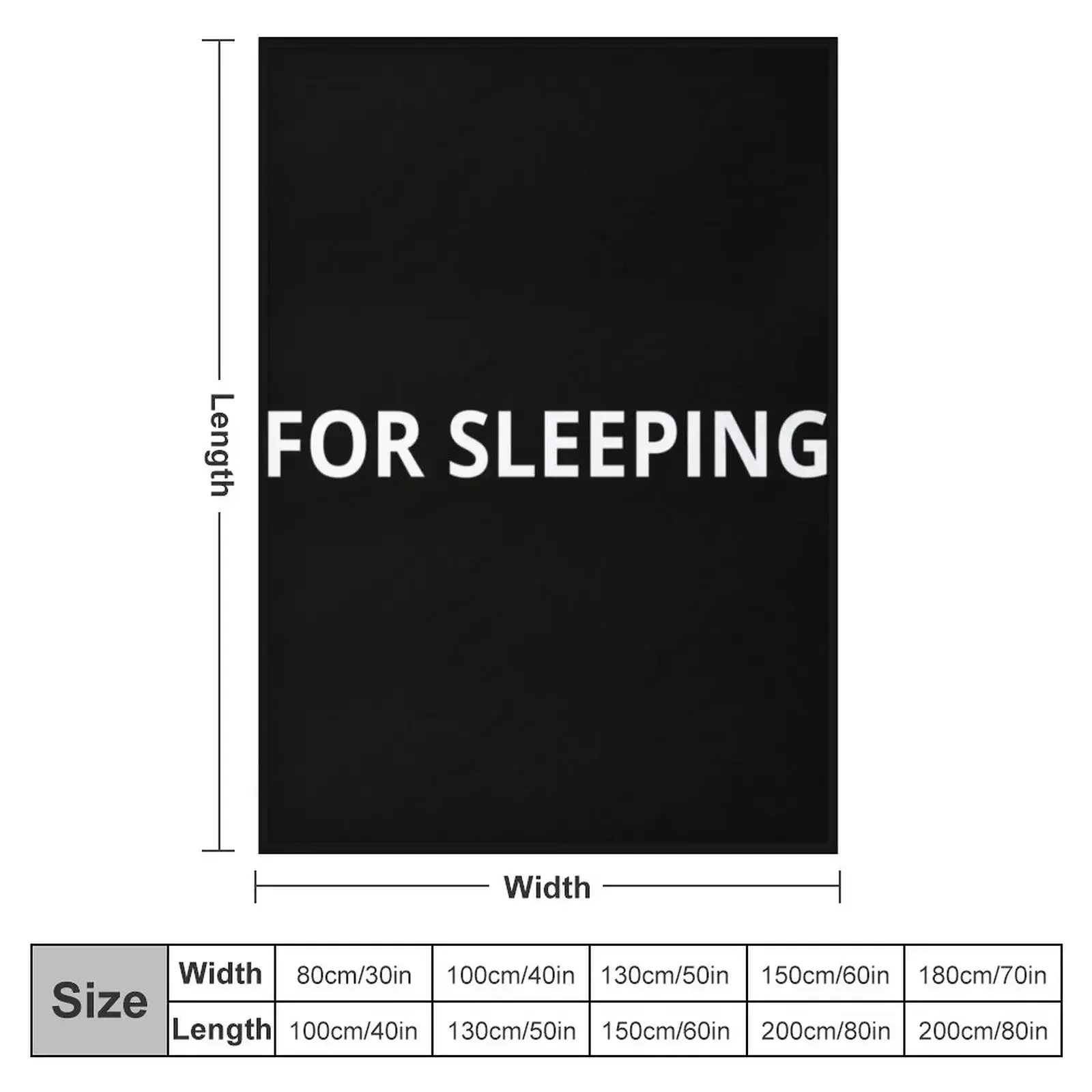 For Sleeping Quotation Marks White Throw Blanket warm for winter Soft Beds Single Blankets