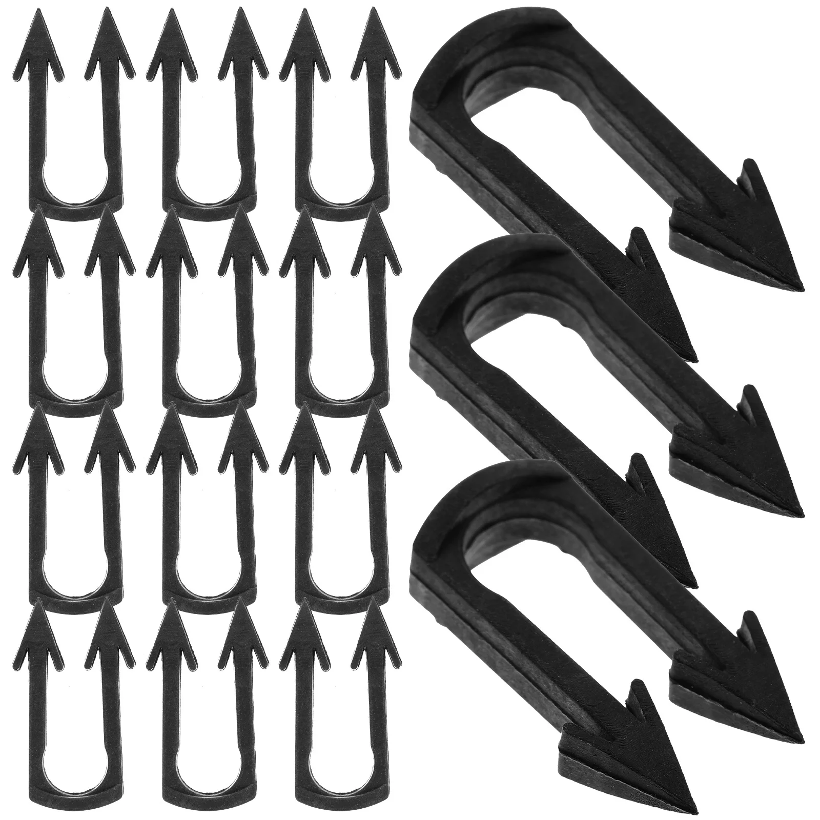 

200Pcs Gardening Plant Vine Fixing Clips Reusable Plastic Vine Holders Fastening Vines Fixture Clamps for Strawberry Watermelon