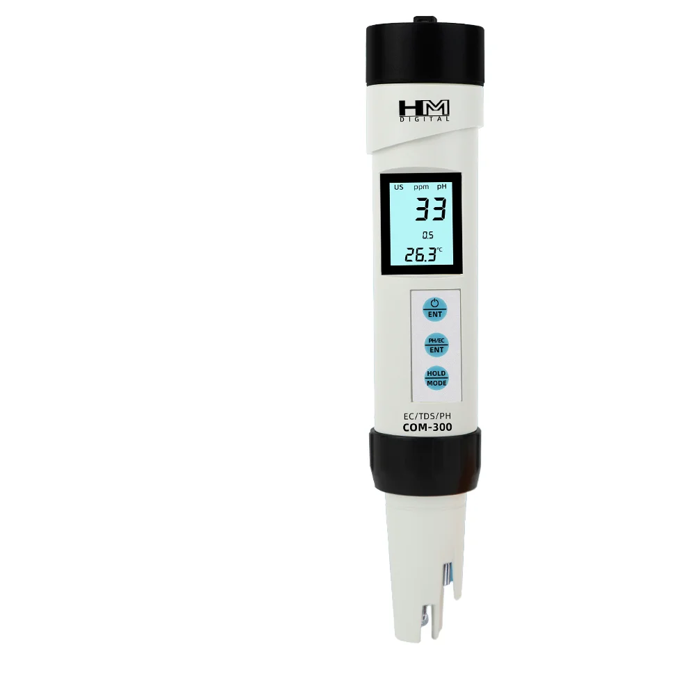 2026 HM Digital PH-200 Waterproof Plastic Water Quality Tester Pen Automatic Temperature PH Meter Calibration Function OEM