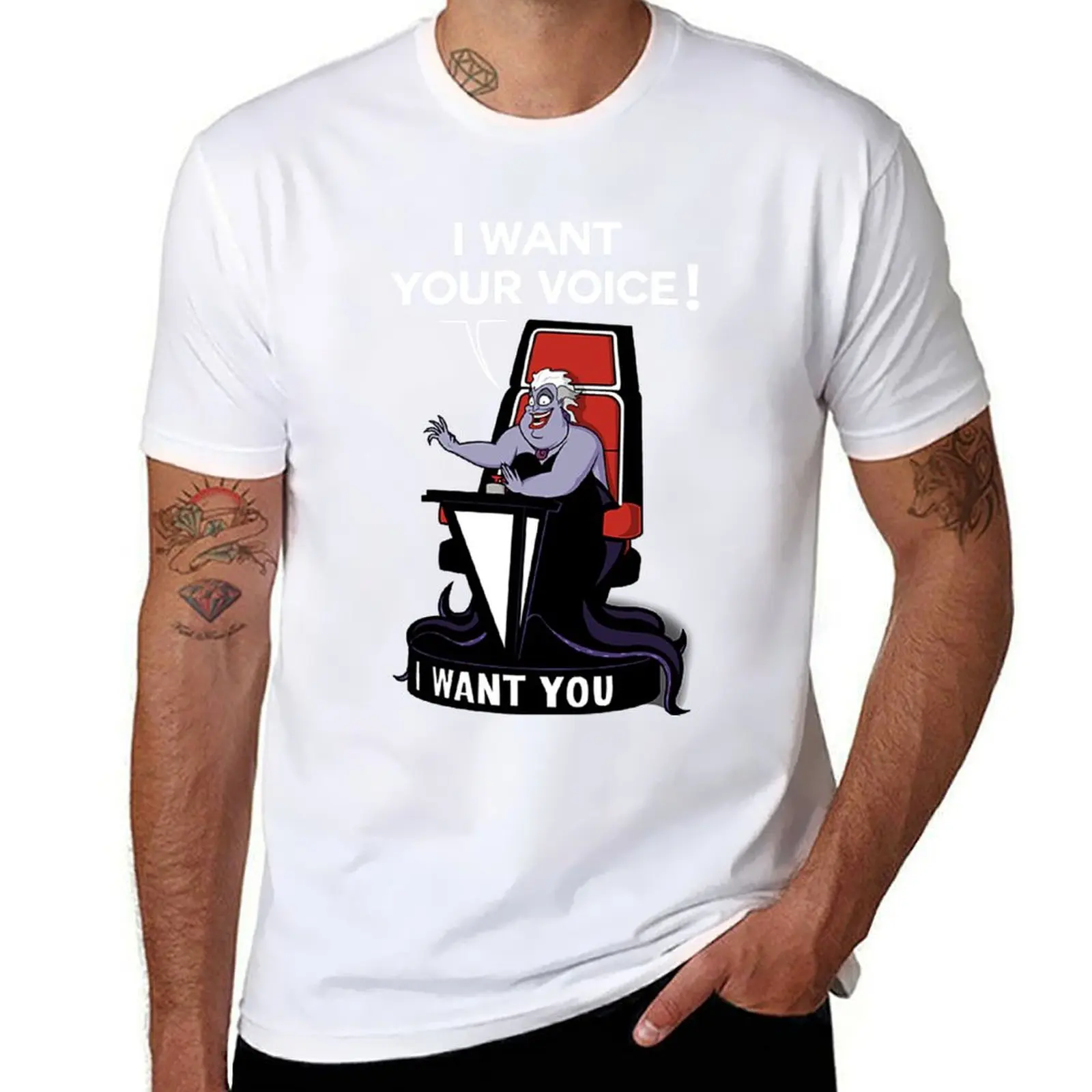 

I want your VOICE! T-Shirt t shirts for man pack cotton g man t shirts for men T-Shirt