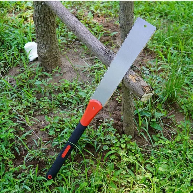 32cm Double Edge Hand Saw Red Japanese Ryoba Saw Double Edge Pull Saw Interchangeable Flush Cut Saw Flexible Blade Hand Saw