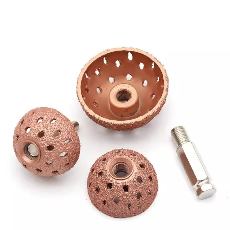 

1pc Buffing Wheel Tungsten Carbide Rasp / Contour Cup with Arbor Adaptor Wheel Grind Grinding Head Professional Repair Tool