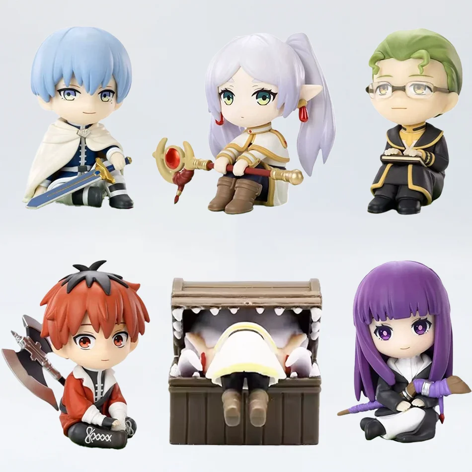 

6pcs/Set Anime Frieren:Beyond Journey's End Anime Figures Frieren Himmel Action Figure Cartoon Ornaments Toy Fans Gift