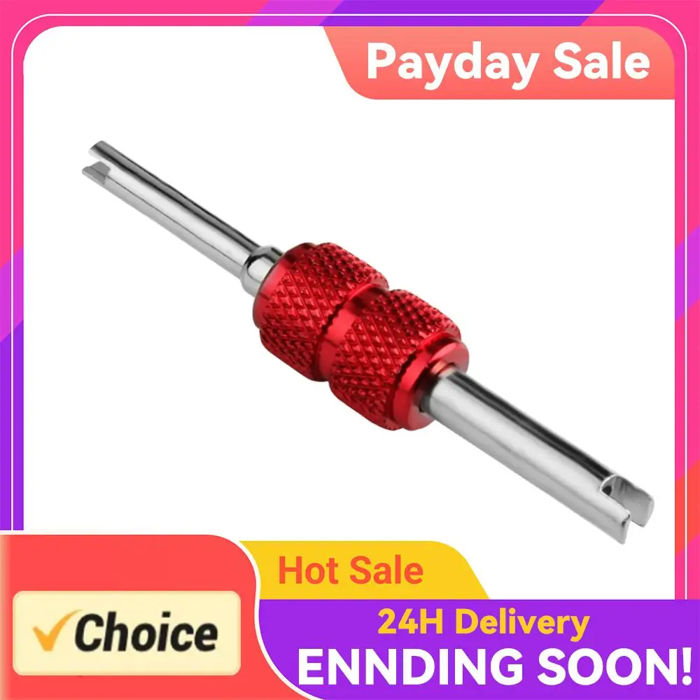 Aluminum Alloy Air Conditioning Valve Wrench Anti-corrosion Installer Valve Core Remover Tool Air Conditioning Valve Core Wrench