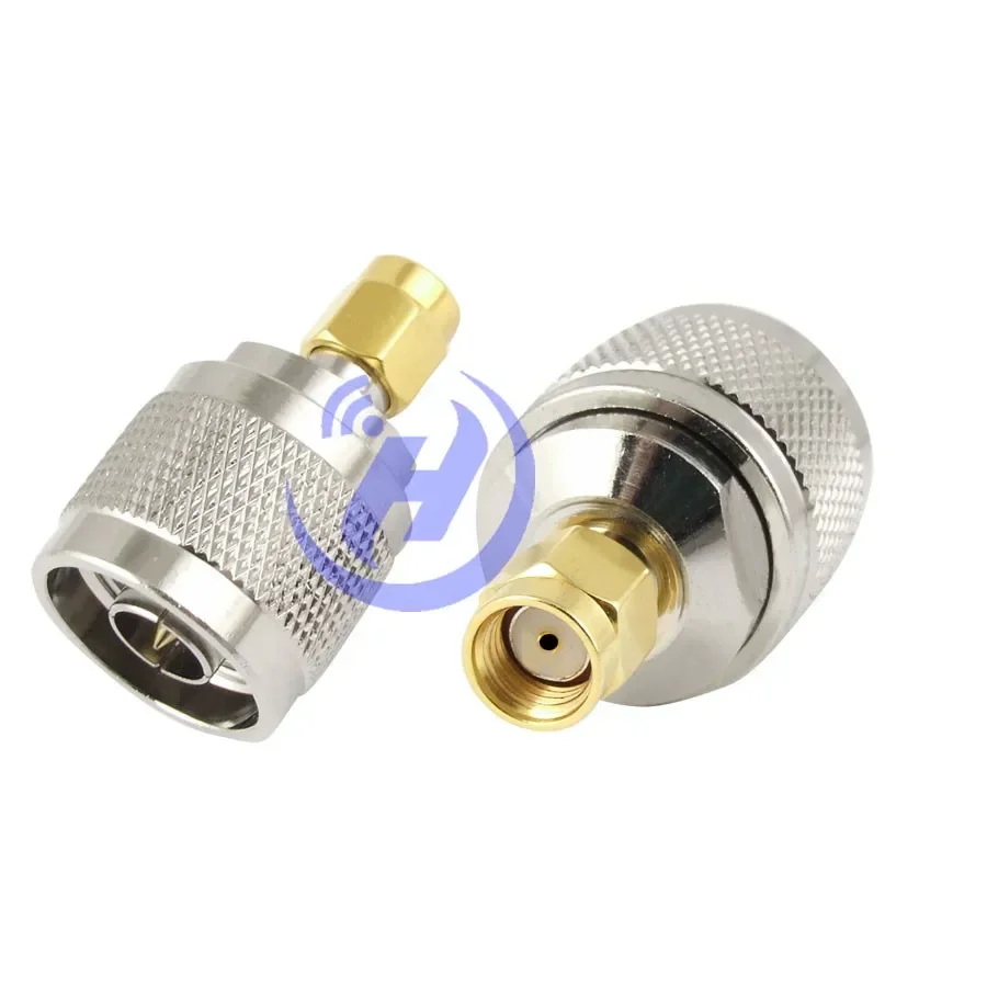 5pcs RF conversion head male to female adapter N-type SMA internal needle to internal thread internal hole