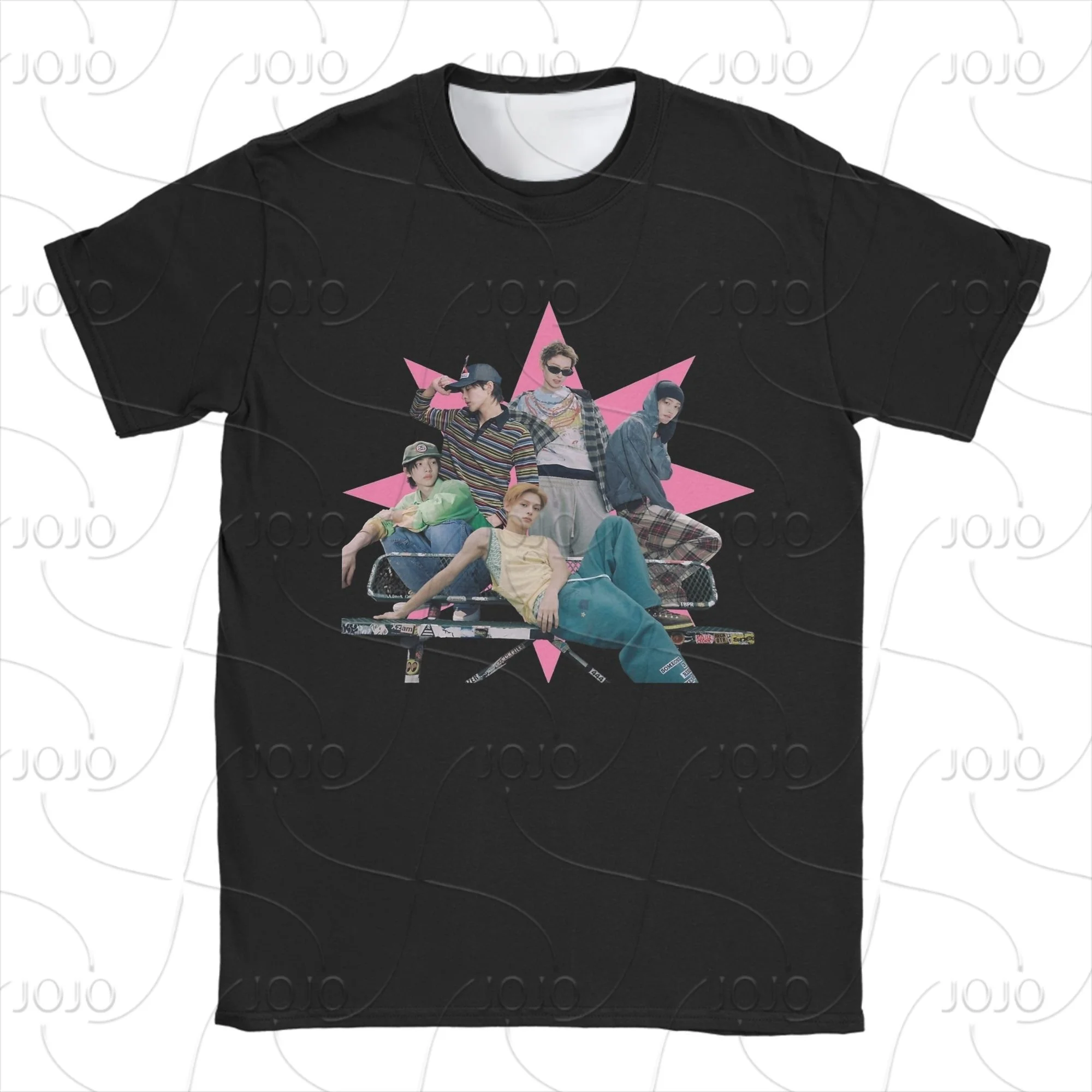 

Novelty Cortis Band T-Shirts Men Women K-pop Hip Pop O Neck T Shirts Short Sleeve Tee Shirt Graphic Clothes