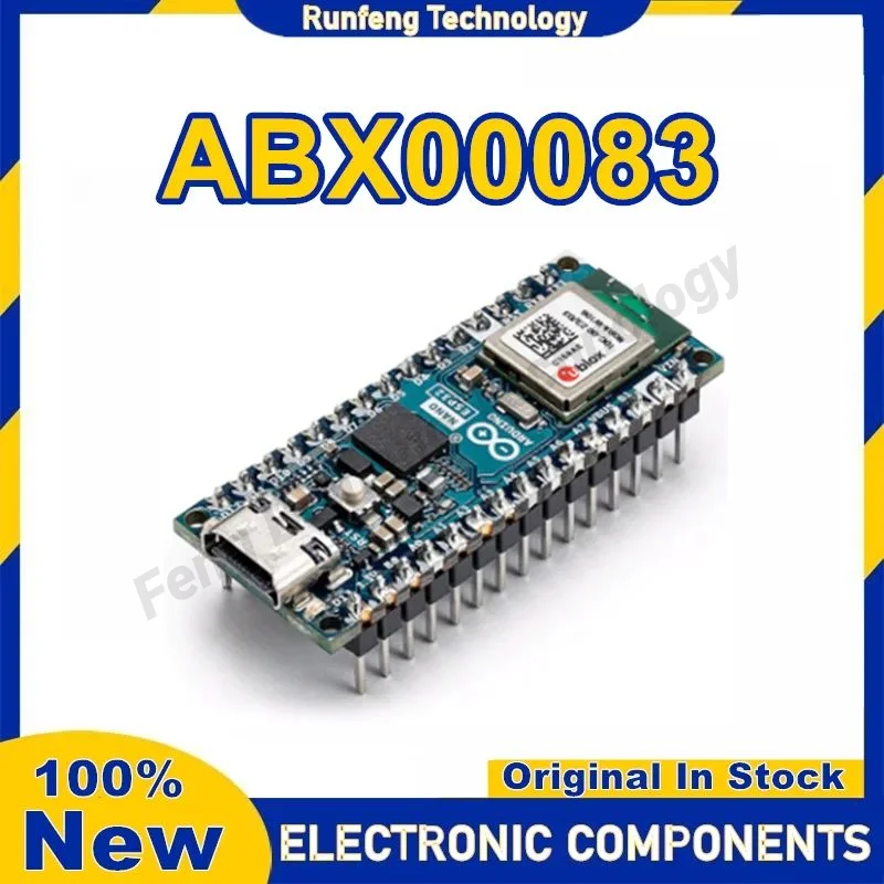 Arduino Nano ESP32 com cabeçalhos ABX00083 u-blox NORA-W106 ESP32-S3 100% novo original em estoque
