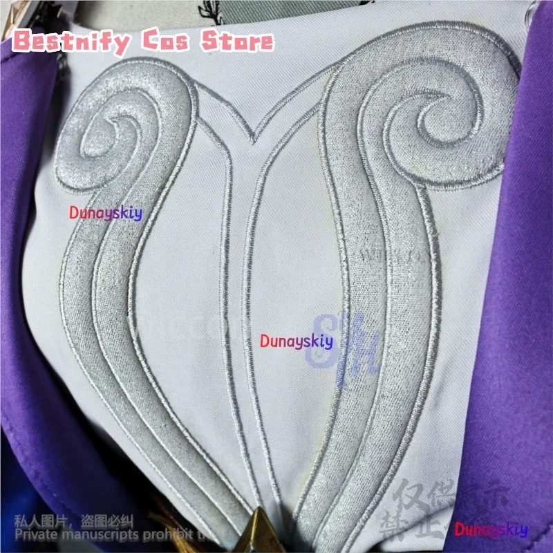 CosplayHonkai ستار السكك الحديدية تأثيري أنيمي سيرين زي عميق الأرجواني فستان قصير Kawaii اليابانية الفتيات الوردي جيراي كي الباروكات هالوين