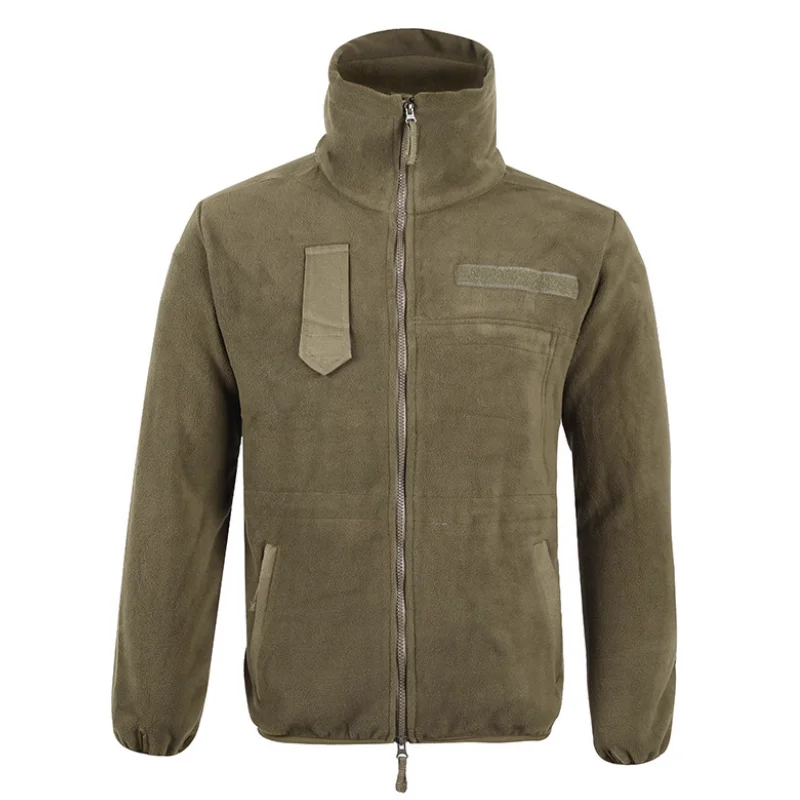 

Немецкая мужская тактическая толстовка с капюшоном для альпинизма на открытом воздухе, теплая и ветрозащитная флисовая куртка