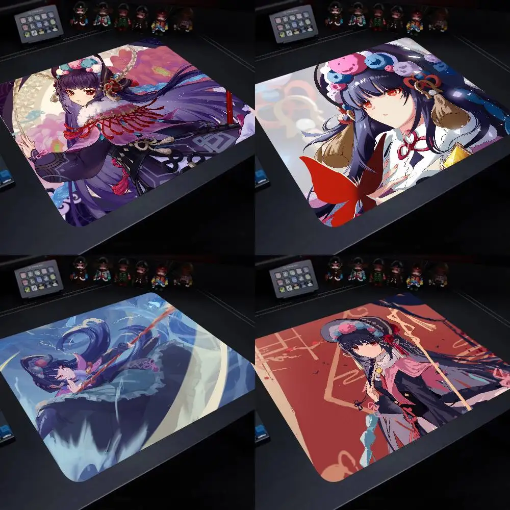 Yun Jin Genshin Impact Small Mouse Pad Gaming Laptop Mousepad Gamer Carpet Keyboard Mat Desk Protector