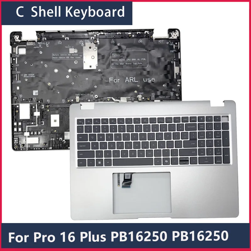 

For Pro 16 Plus Pb16250 Pb16255 Laptop Keyboard C Shell Palm Rest Frame Shell Accessories Parts