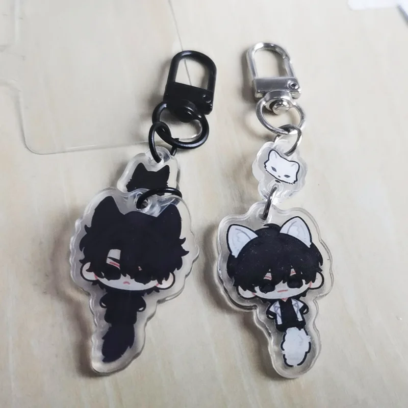 Omniscient Reader's Viewpoint Kim Dokja Yoo Joonghyuk Cosplay Key Chain Acrylic Figure Keychain Keyring Ornament Pendant Props