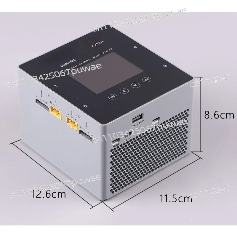 dual-mode 4-channel intelligent balance charger with power supply 1000W high-power lithium battery F6 +