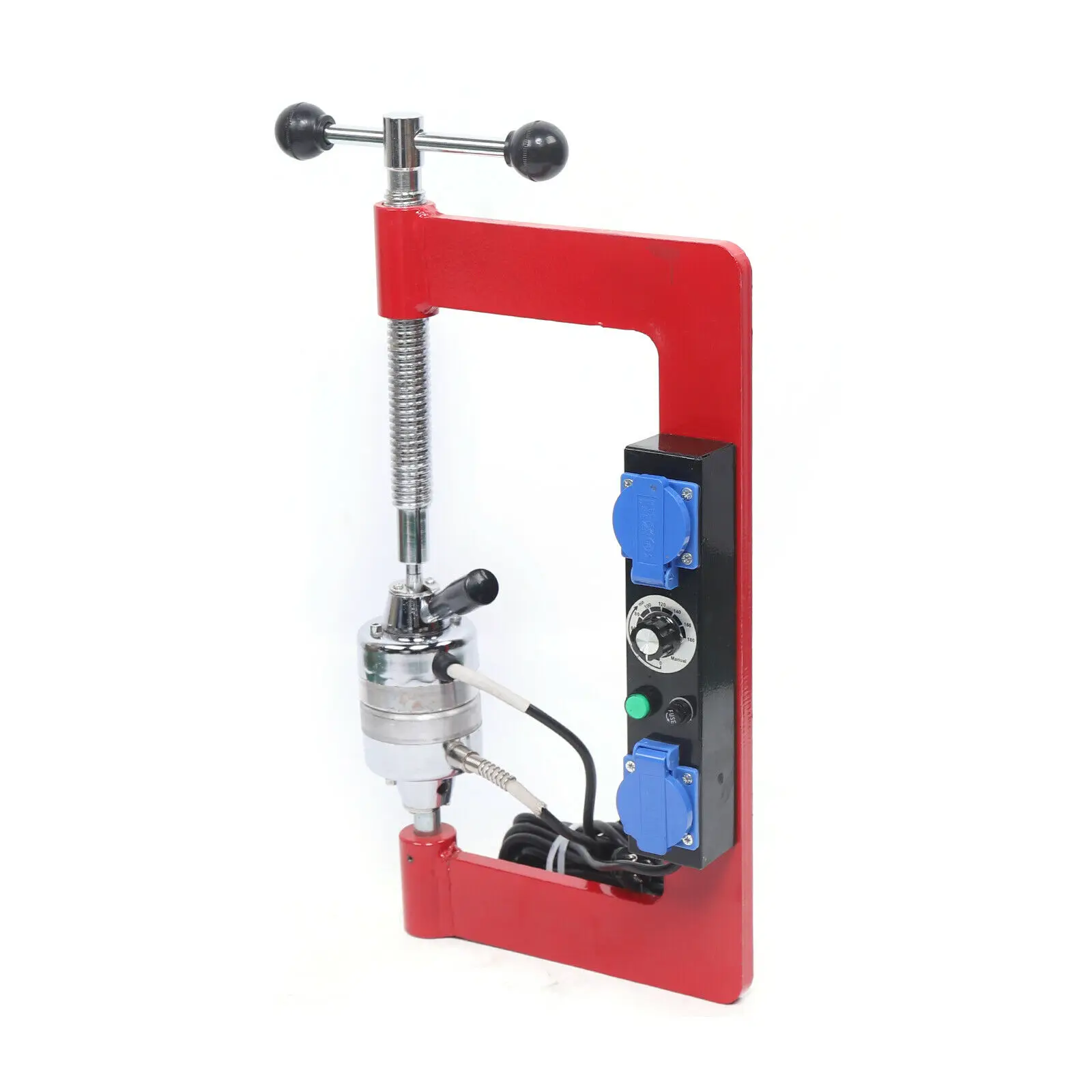 

Constant Temperature Tire Vulcanizer, Portable C-Frame Tire Repair Machine with 6 Molds, for Vertical Horizontal Tire Patching