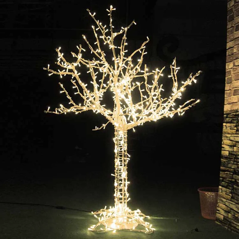 Custom. Outdoor Yard Decoration Illuminated LED 3D tree Lights for commercial