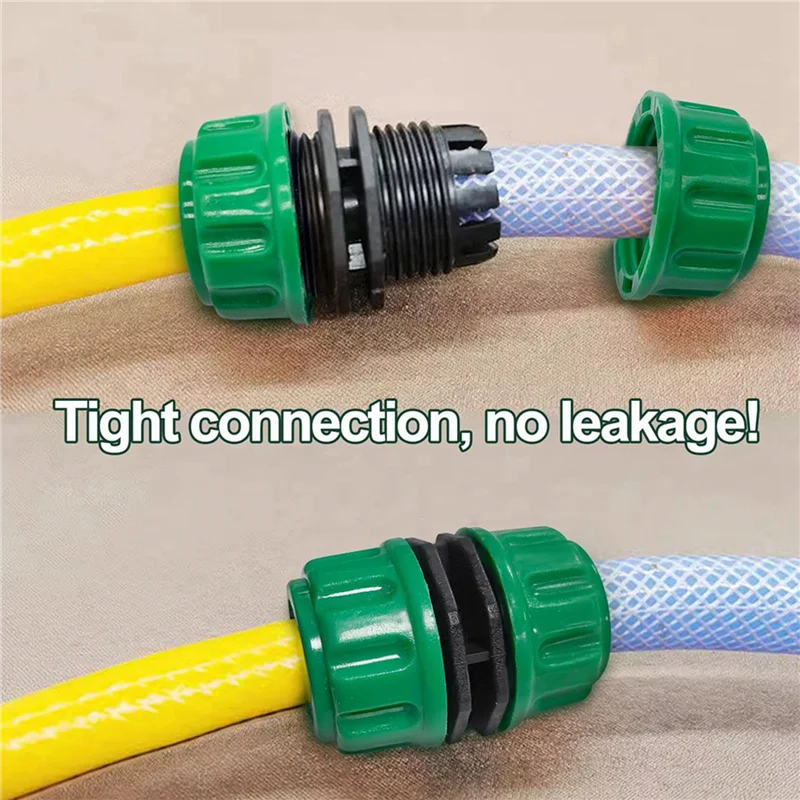 

B28C-12Pcs Hose Repair Connector Extender For Join 1/2 Inch Garden Hose Pipe Quick Repair Connection Garden Hose Joiner