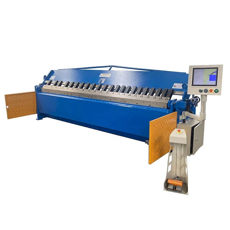 SUPER automatic aluminium composite ceiling panel edges hydraulic folding machine