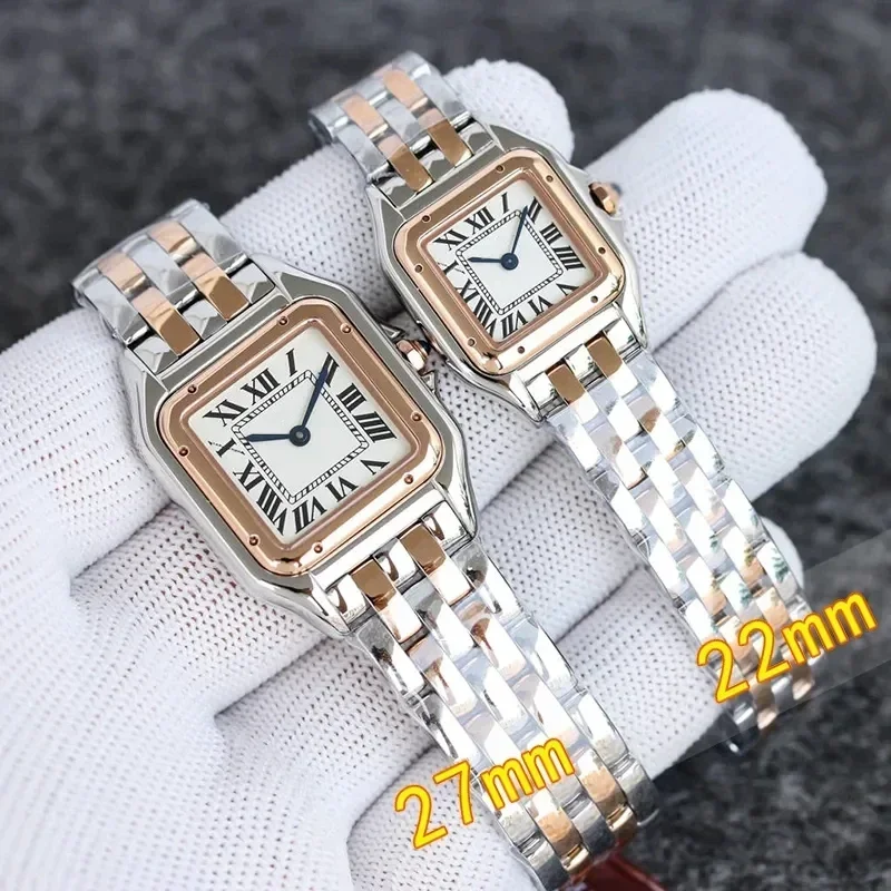 Luxury New Womens Lady Girl Watch Gold Silver Steel Female Ladies Quartz Watch with Diamond