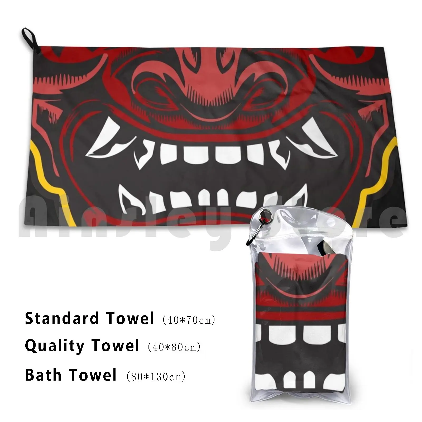 Red Japanses Oni Ba… - image