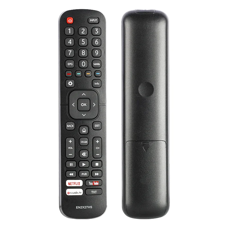 EN2X27HS para control remoto Hisense, Compatible con Hisense Smart TV 32M2600 49M2600 65M7000 H32A5800 H43A6100 H43A6120 H39A560