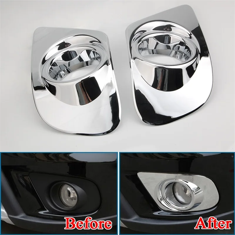 Car Front Fog Light Lamp Foglight Bumper Cover Trim Car Styling for Dodge Journey Fiat Freemont