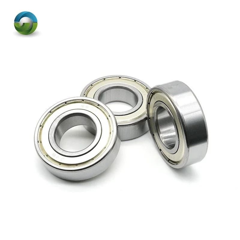 

2Pcs 6201ZZ High Temperature Bearing 12*32*10 mm Drills Deep Groove 6201 Z ZZ Ball Bearings 6201Z