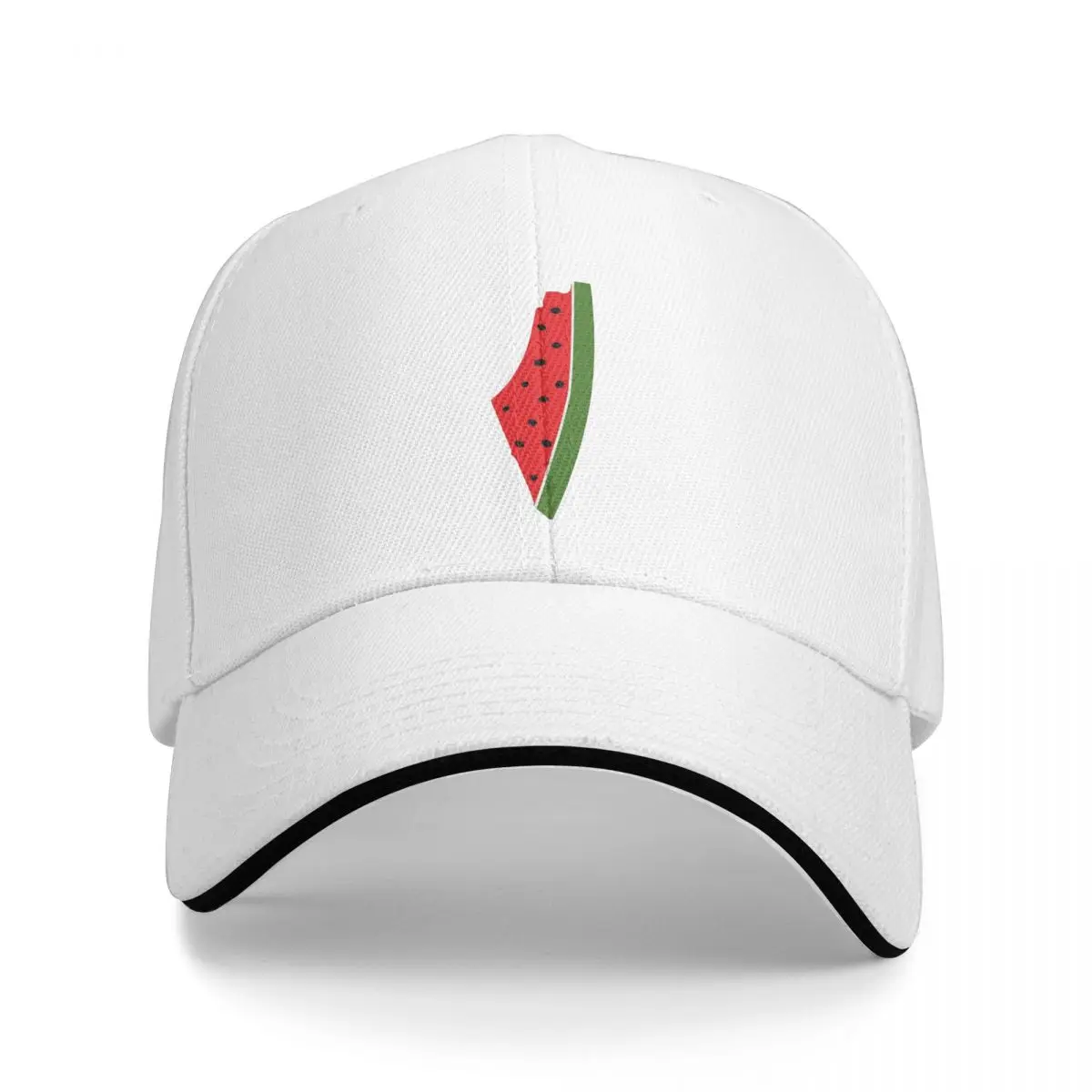 This Is Not Watermelon Merchandise Unisex Baseball Caps Adjustable Magritte Parody Watermelon Versatile Caps Hat Sun Cap