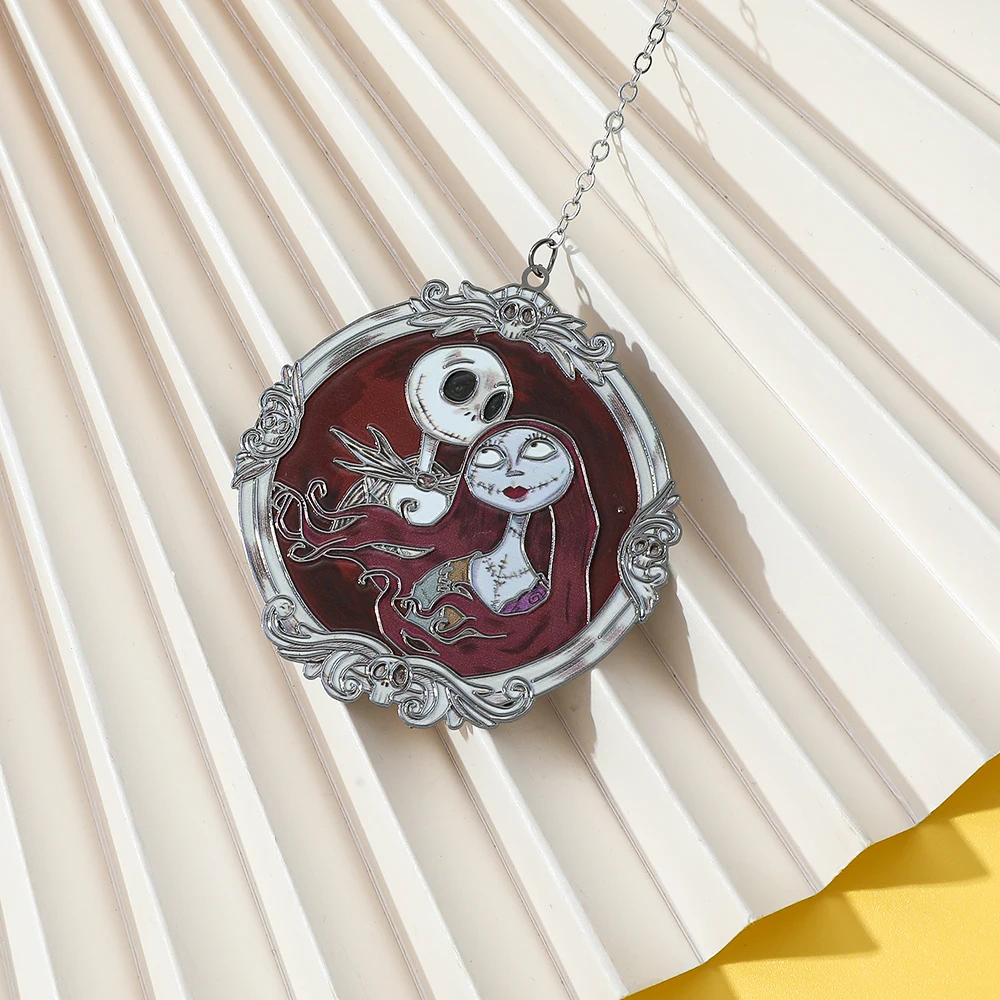 علامة مرجعية معدنية من The Nightmare Before Christmas، ملحق قراءة ممتع لمحبي الكتب |   هدية الهالوين المثالية للأصدقاء