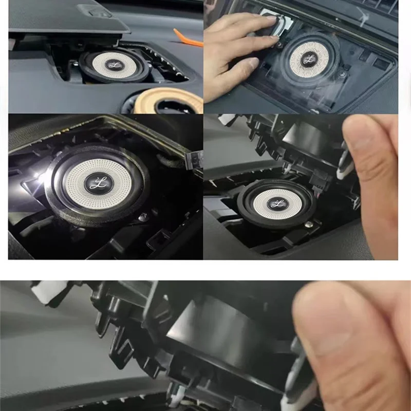 Haut-parleur tweeter de voiture, panneau de bord central, haut-parleur tweeter de porte pour Jetour X70 Plus X90 Plus