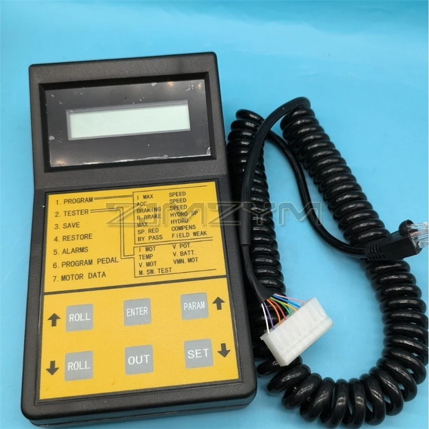 Electronic Control Program Parameter Electric Forklift Fault Code Detector Handheld Unit Programmer For ZAPI Controller