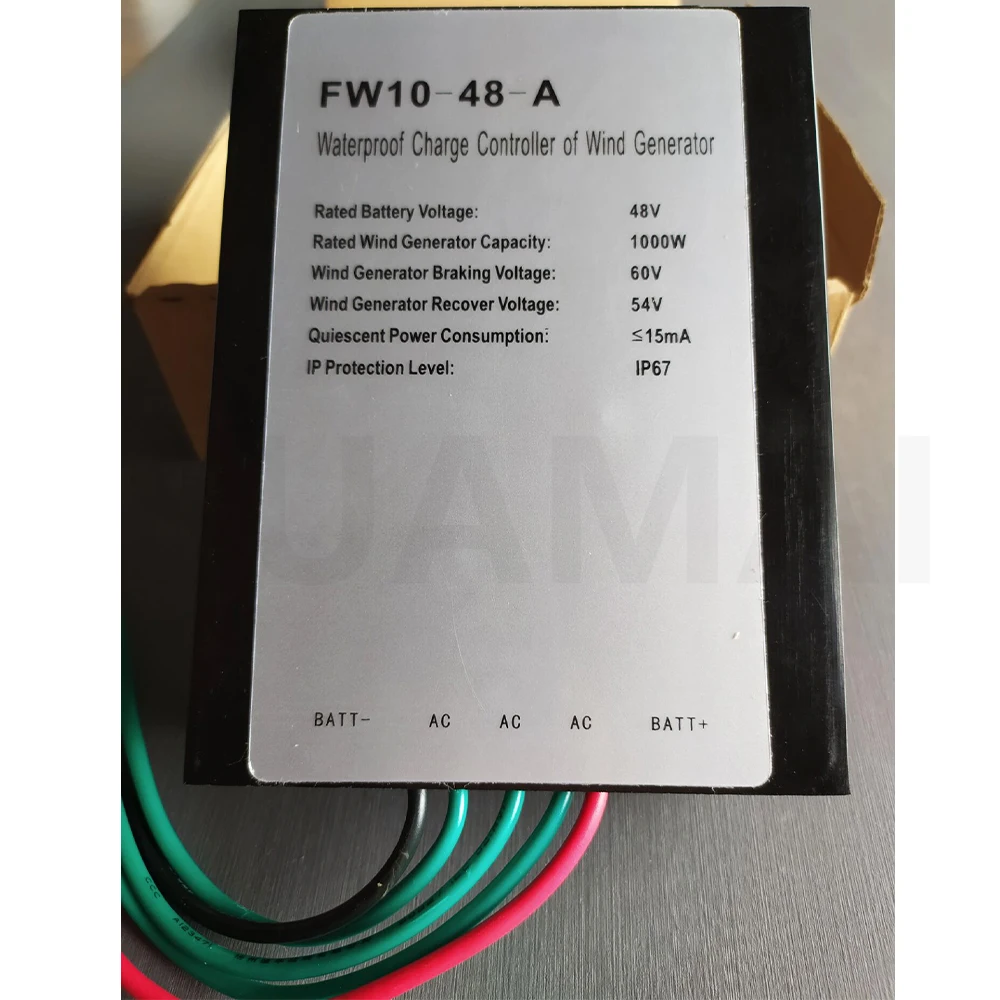 Imagem -02 - Venda Quente Controlador à Prova Impermeável Água para Turbina Eólica Controlador de Carga Regulador de Moinho de Vento 1000w 1500w 2000w 3000w 4000w 5000w 48v