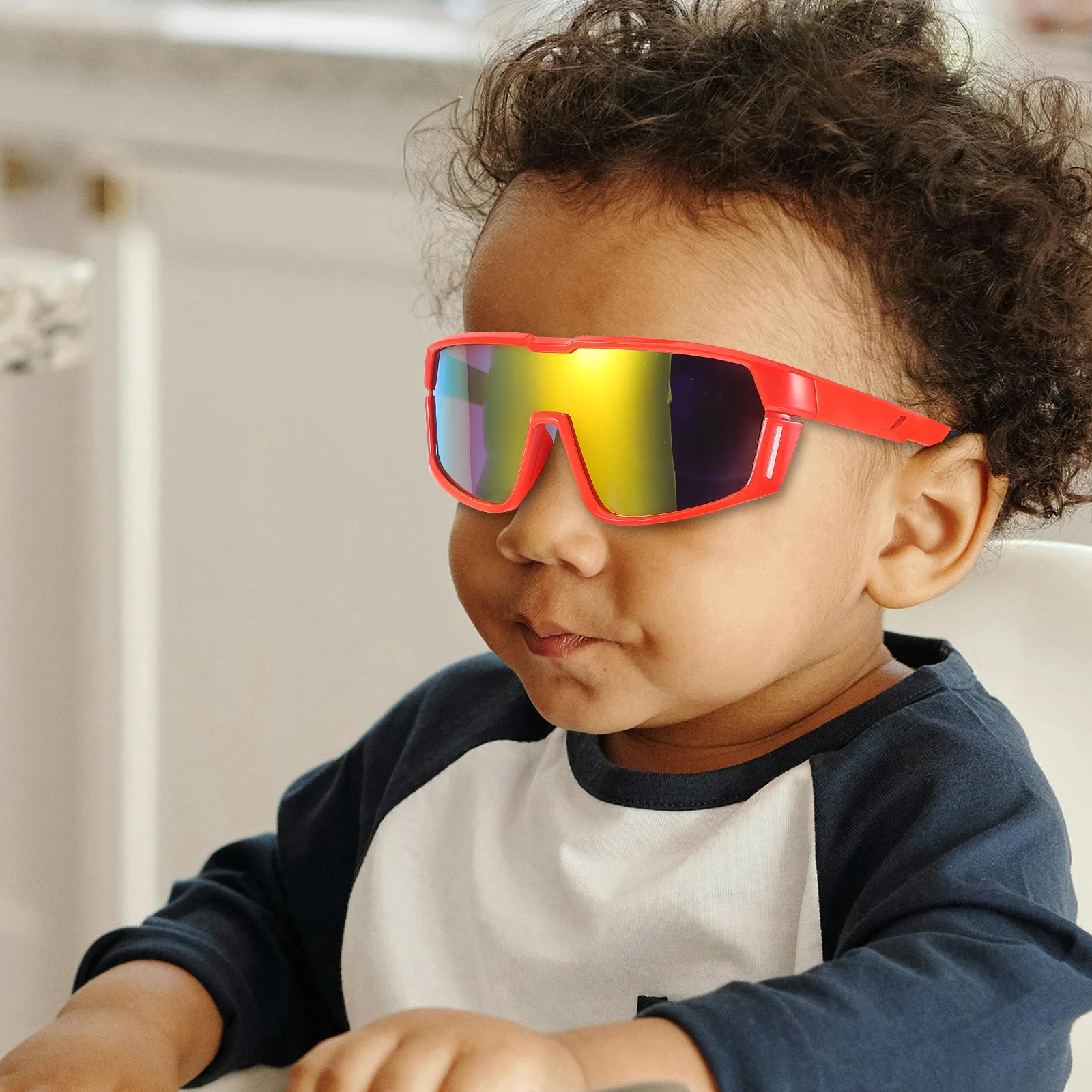 

UV400 Protection Kids Sunglasses for Boys Anti Fog Sports Eyewear Cycling Baseball Glasses Youth Outdoor Accessory