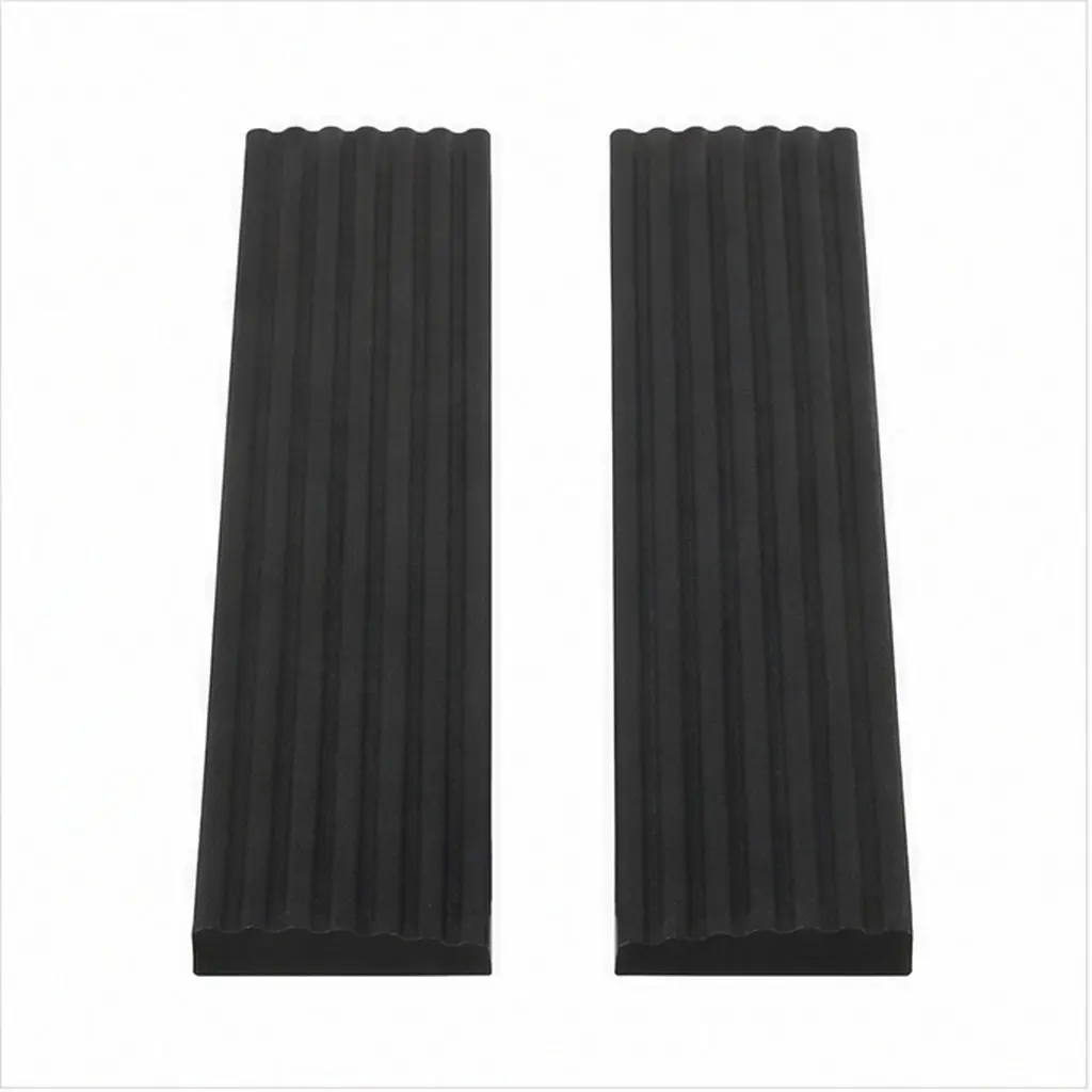 2Pcs Lightweight Portable Plastic Ramp Pad for Robot Vacuum Cleaner Easy Install No Tools Required Bathroom Door Step Threshold
