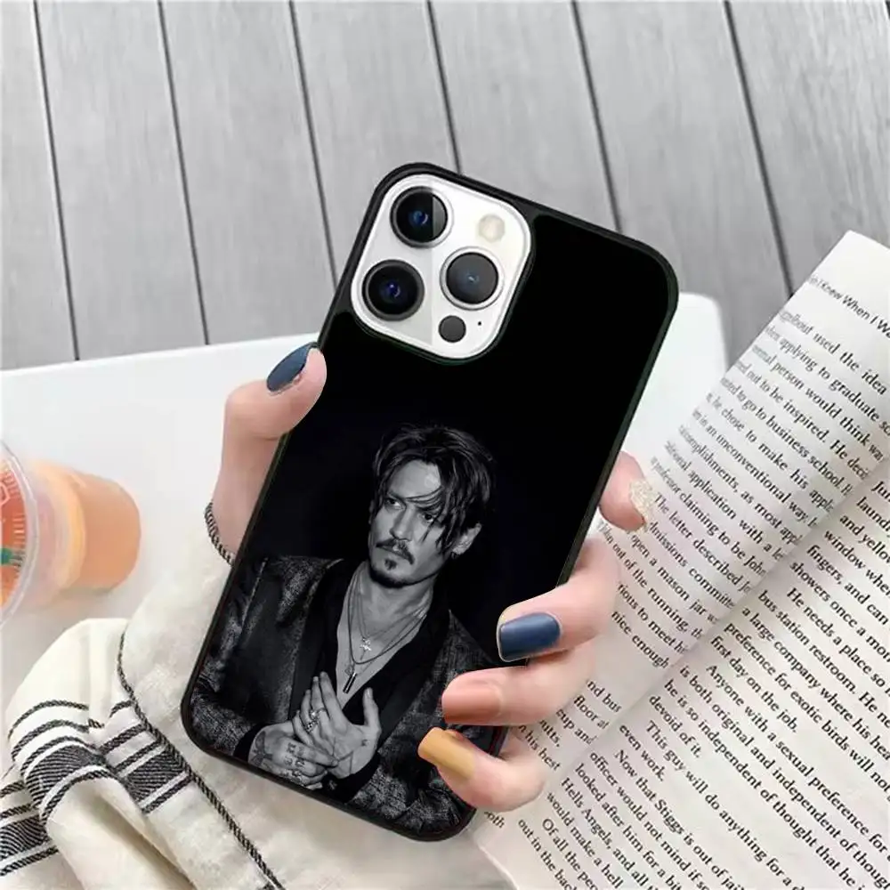 

Young J-Johnny D-Depp Phone Case Strong Magnetic For IPhone 16 15 14 13 Pro Max 11 12 Mini