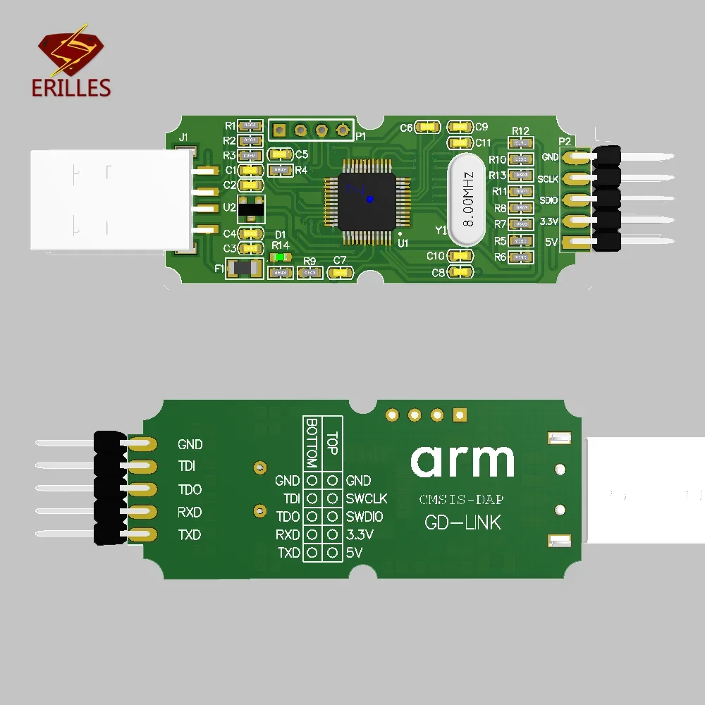 GD-LINK Debugger GD32F103C8T6 MCU CMSIS-DAP Downloader GD32 Emulates GDLINK