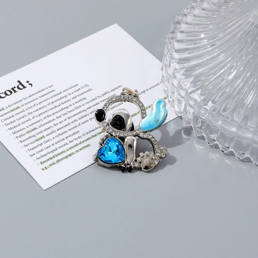 Disney stitch Anime merchandise, merchandise clothing accessories, cartoon diamond‑encrusted design, stage accessories, gifts,