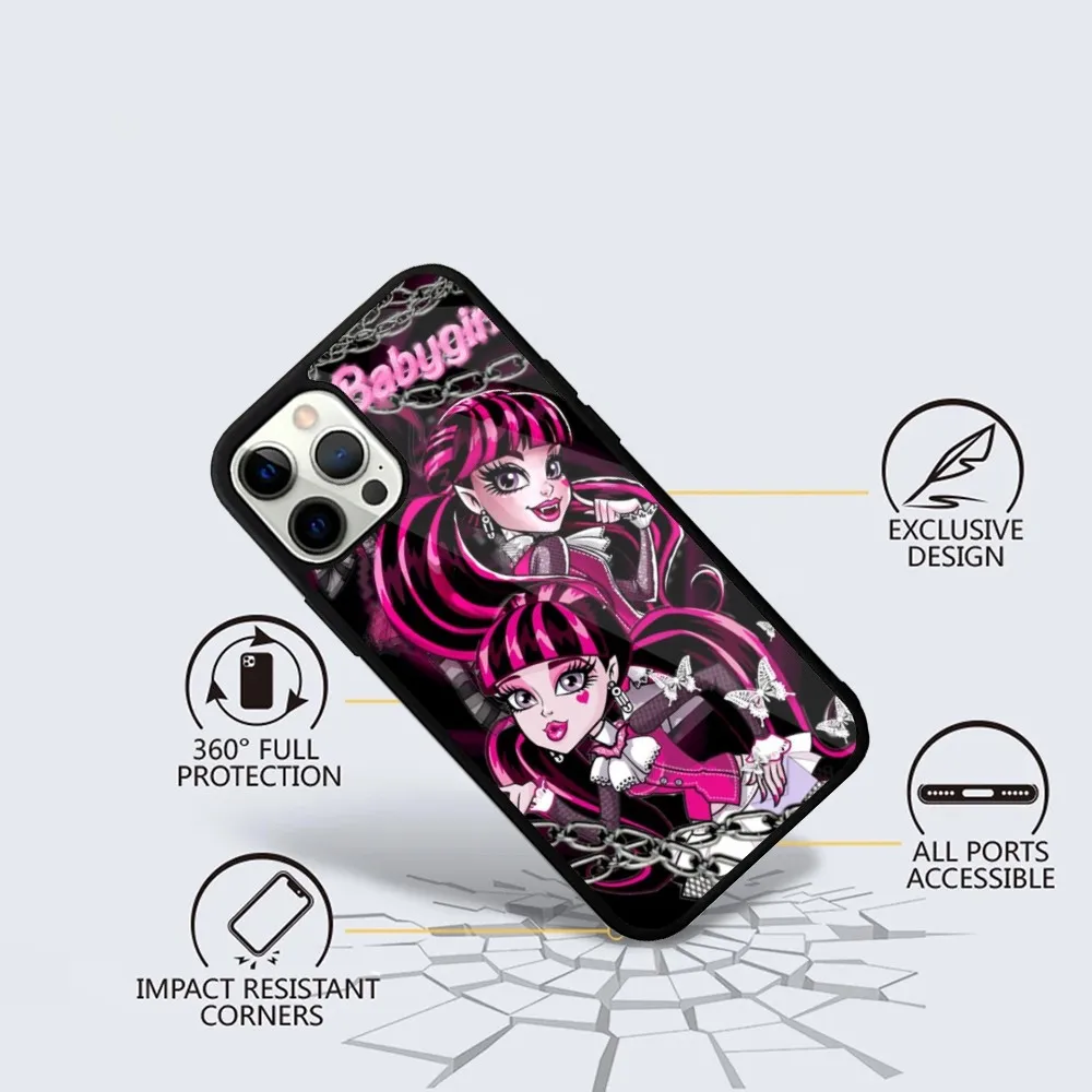 M-Monsters H-High Anime   Phone Case For iPhone 15,14,13,12,11,Plus,Pro,Max Mini Magsafe Magnetic Wireless Charging