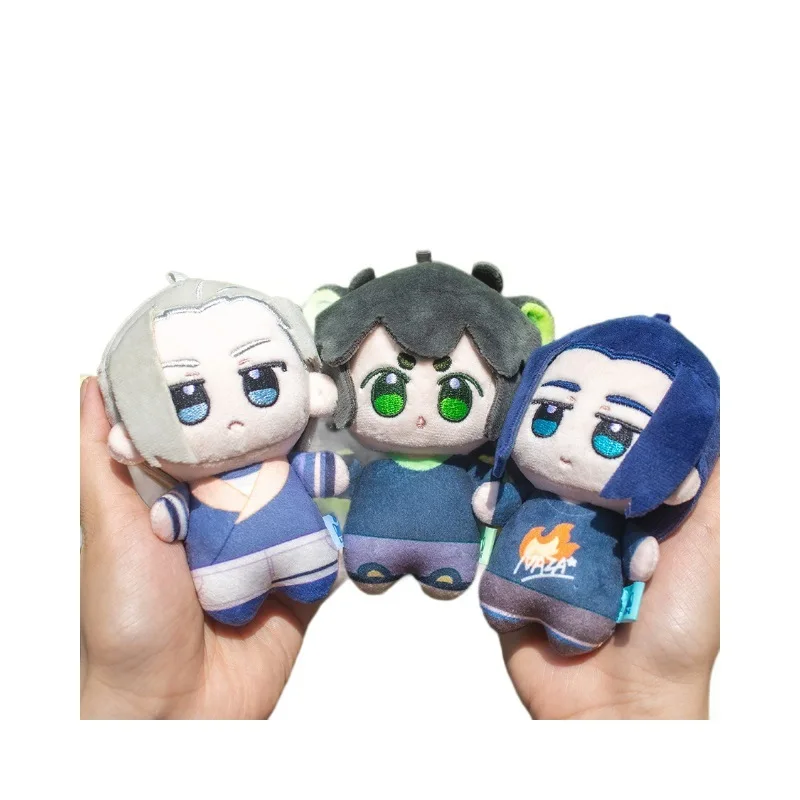 10cm Luo Xiaohei War Chronicles Plush Toys Backpack Accessories 10cm Humanoid Doll Cute Cartoon Creative Design Fan Gift Toy