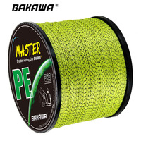 BAKAWA Japan 8X 8 Strands Braided Fishing Line 100M 300M 500M Multifilament Speckled PE Wire Fly Sea Saltwater Freshwater Pesca